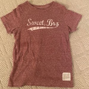 “sweet bro” retro brand shjrt